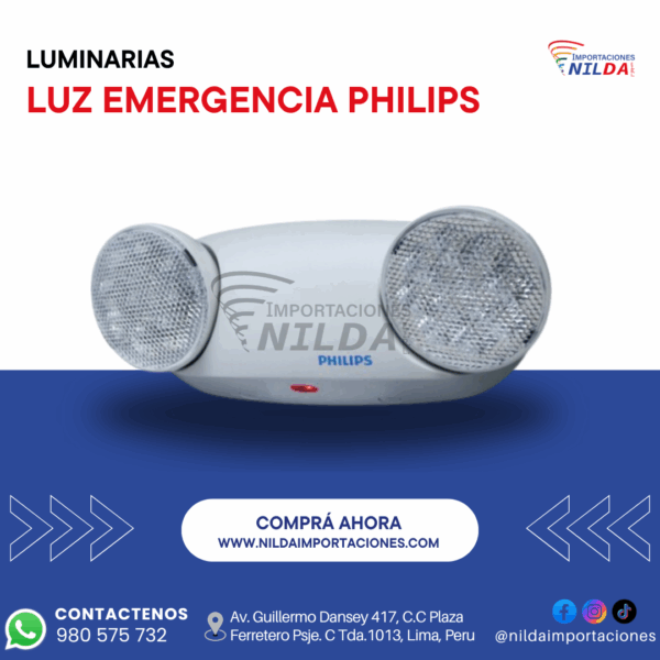 LUZ DE EMERGENCIA PHILIPS