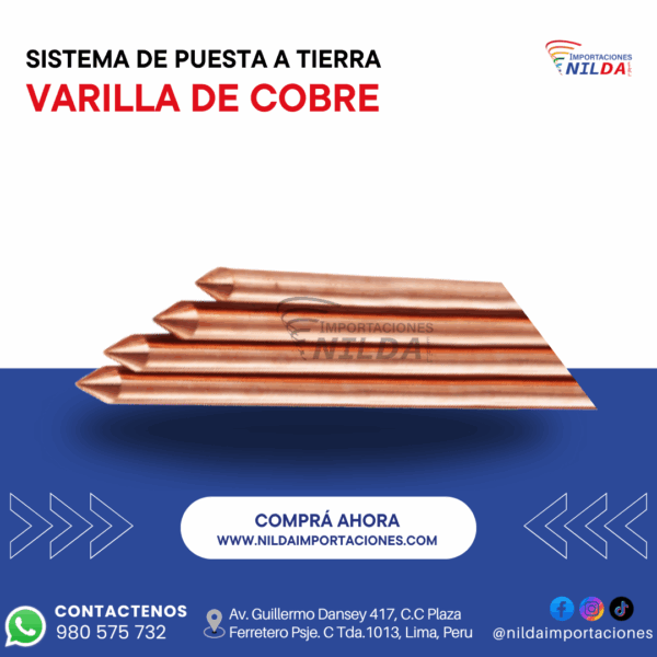 VARILLA DE COBRE