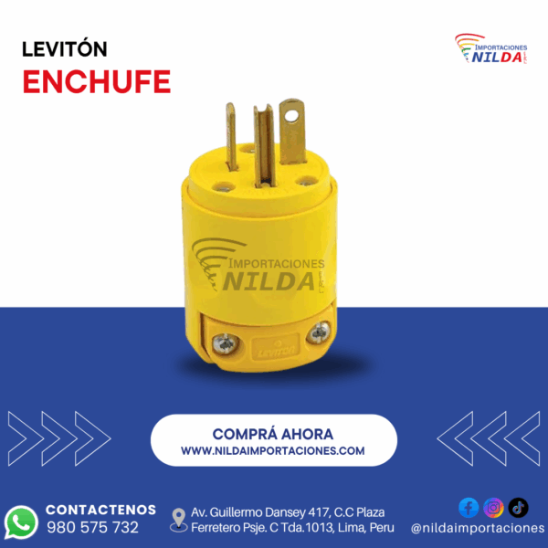 ENCHUFE LEVITON