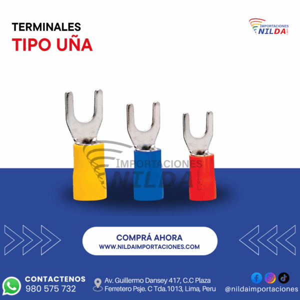TERMINAL TIPO UÑA
