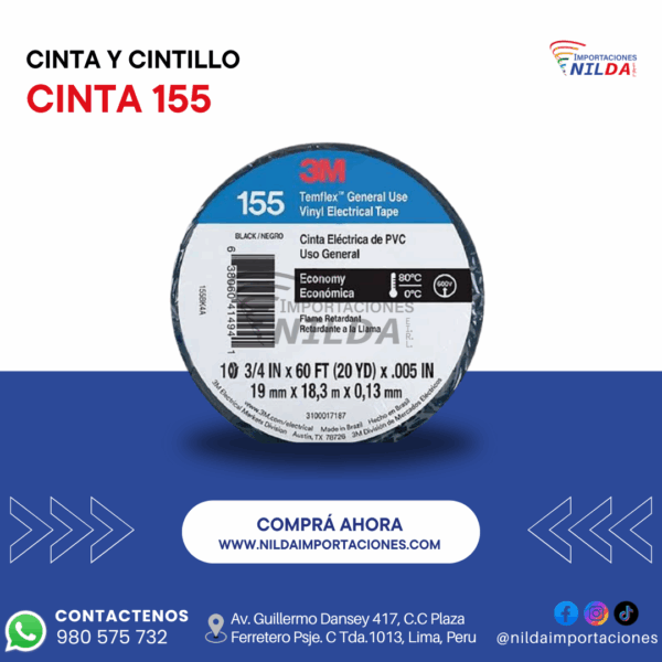 CINTA AISLANTE 155
