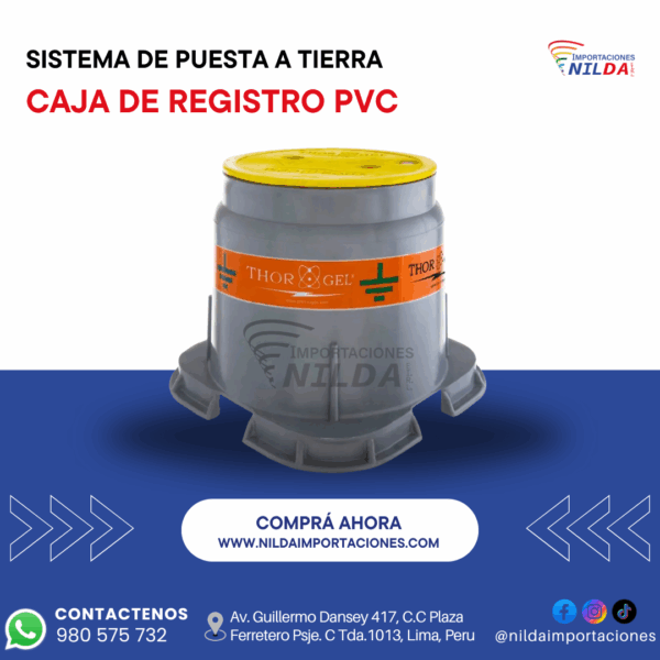 CAJA DE REGISTRO PVC