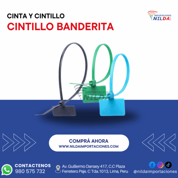CINTILLO BANDERITA