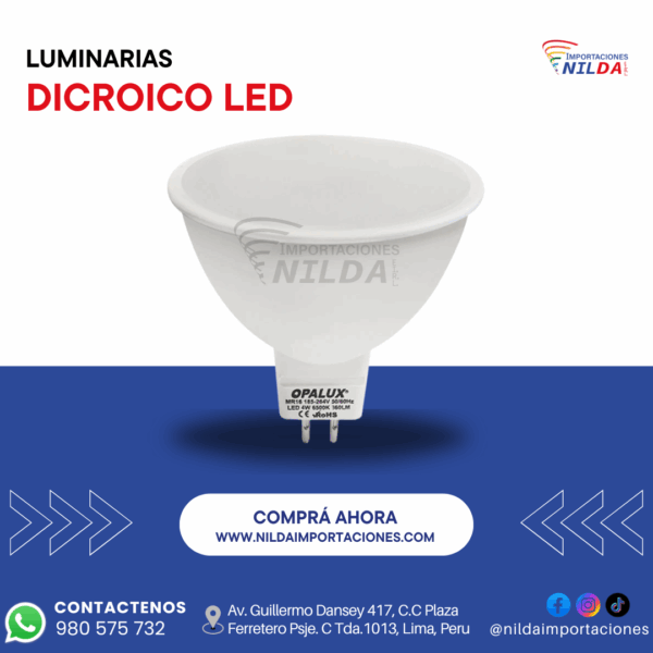 DICROICO LED