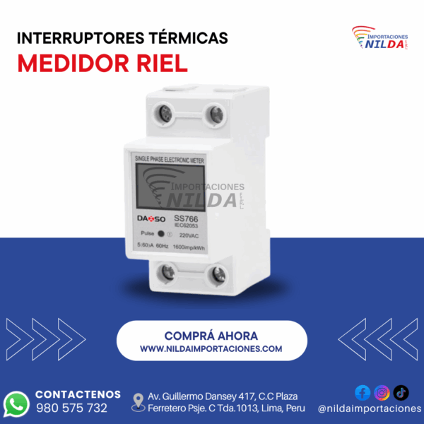 MEDIDOR RIEL