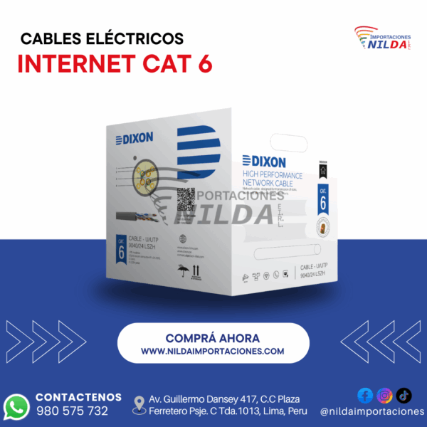 CABLE INTERNET CAT 6