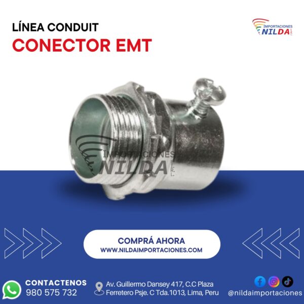 CONECTOR EMT